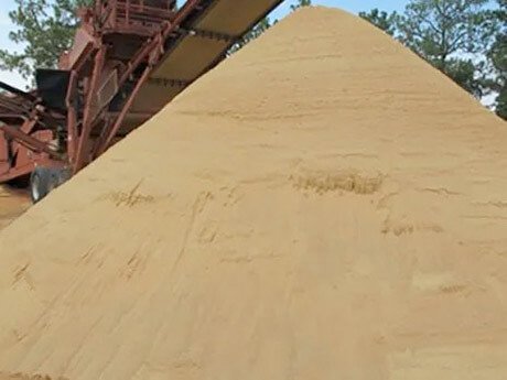 Screened Mortar Sand material